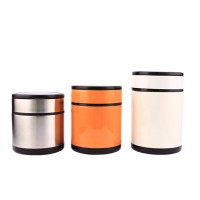 Multifunctional 201 304 stainless steel vacuum braised pot food container with lid holder