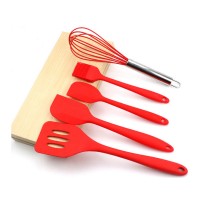 Heat Resistant Silicone Cooking Utensils Set for Nonstick Cookware Kitchen Cooking Utensils Set