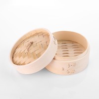 Cooking Steamer Food Bamboo Basket For Hotel