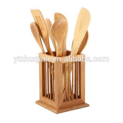 Kitchen cooking tool bamboo untesils set