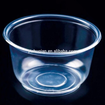 1000ML Food Grade One Time Use Custom Made Disposable Round packing box Food Container