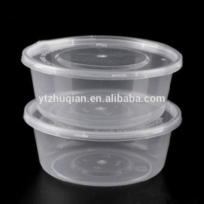 Disposable clear plastic High quality hot lunch food and fruit container box