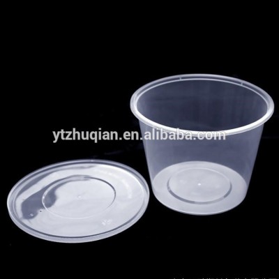 Security pp material clear plastic food container Transparent Plastic take out  box