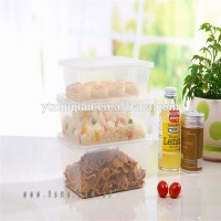 Microwave plastic disposable fast food box plastic take away box