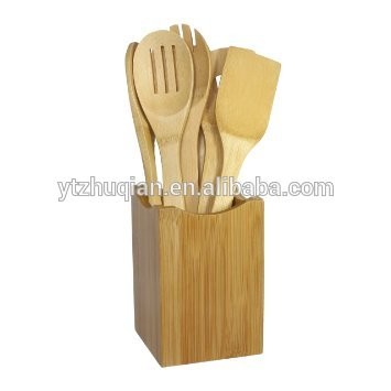 High quality Bamboo Kitchen cooking tool bamboo utesils set