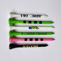 Best price custom printing bamboo golf tees wooden tees for golf